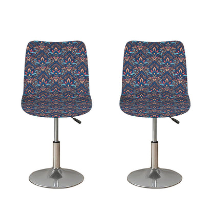 Damask Boho Pattern Print Bar Stool Covers