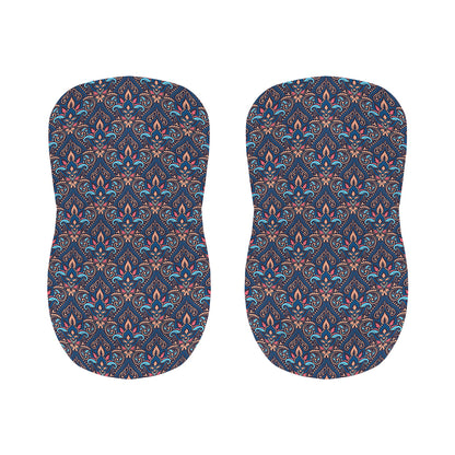 Damask Boho Pattern Print Bar Stool Covers