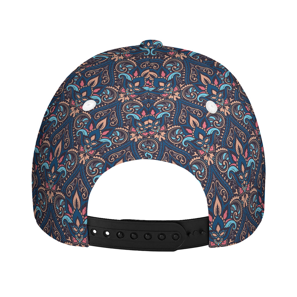 Damask Boho Pattern Print Baseball Cap