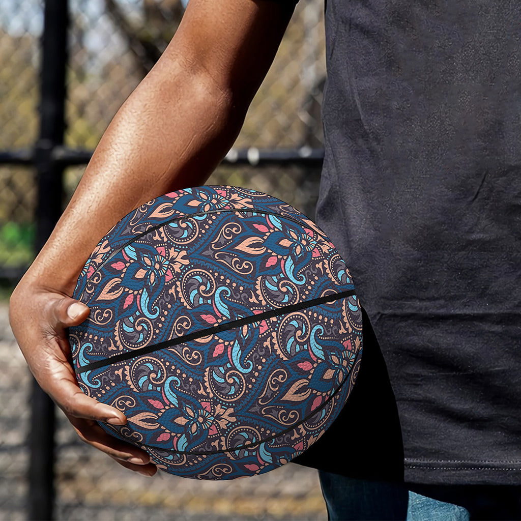 Damask Boho Pattern Print Basketball