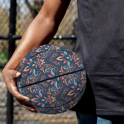 Damask Boho Pattern Print Basketball