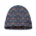 Damask Boho Pattern Print Beanie