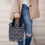 Damask Boho Pattern Print Bible Tote Bag