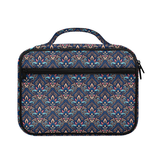 Damask Boho Pattern Print Briefcase Bible Bag