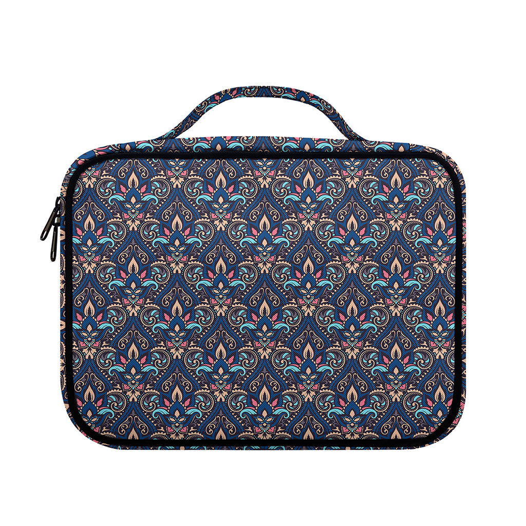 Damask Boho Pattern Print Briefcase Bible Bag