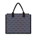 Damask Boho Pattern Print Canvas Tote Bag