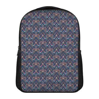 Damask Boho Pattern Print Casual Backpack