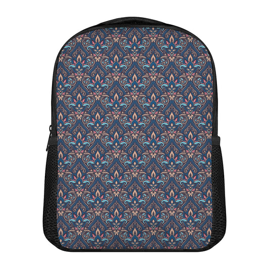 Damask Boho Pattern Print Casual Backpack
