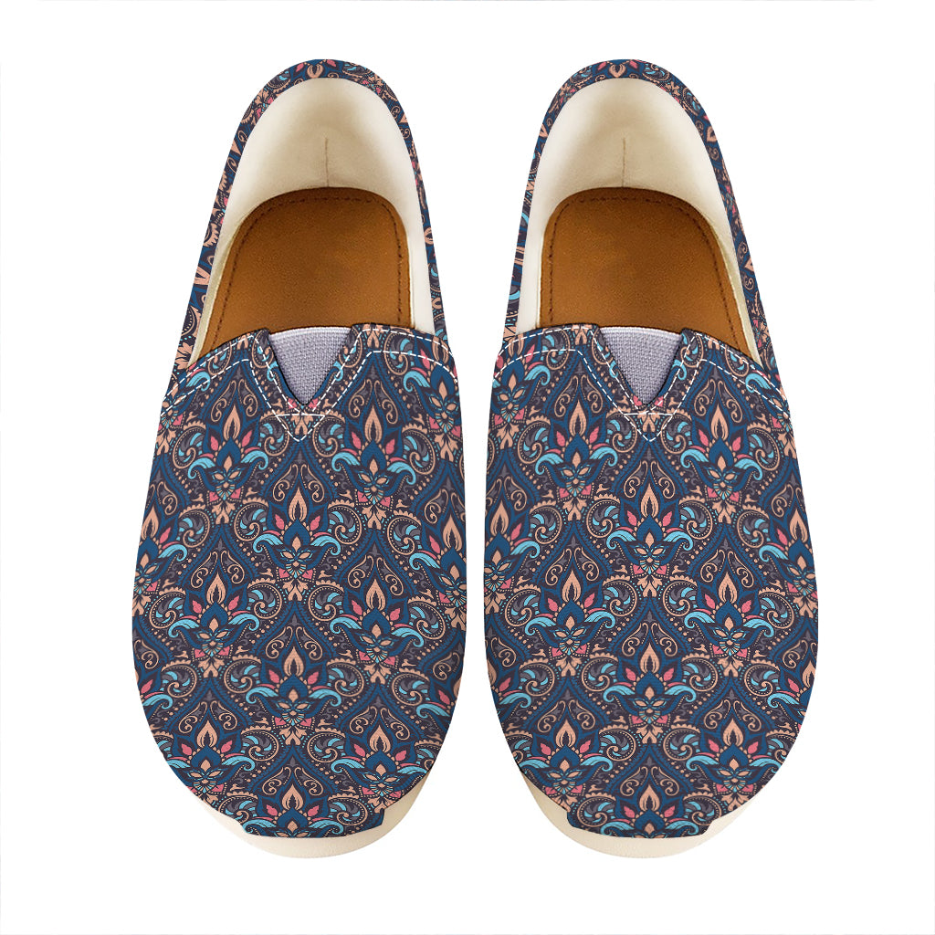 Damask Boho Pattern Print Casual Shoes