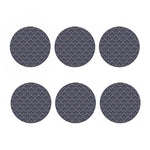 Damask Boho Pattern Print Coaster Set