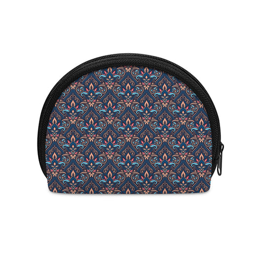 Damask Boho Pattern Print Coin Purse