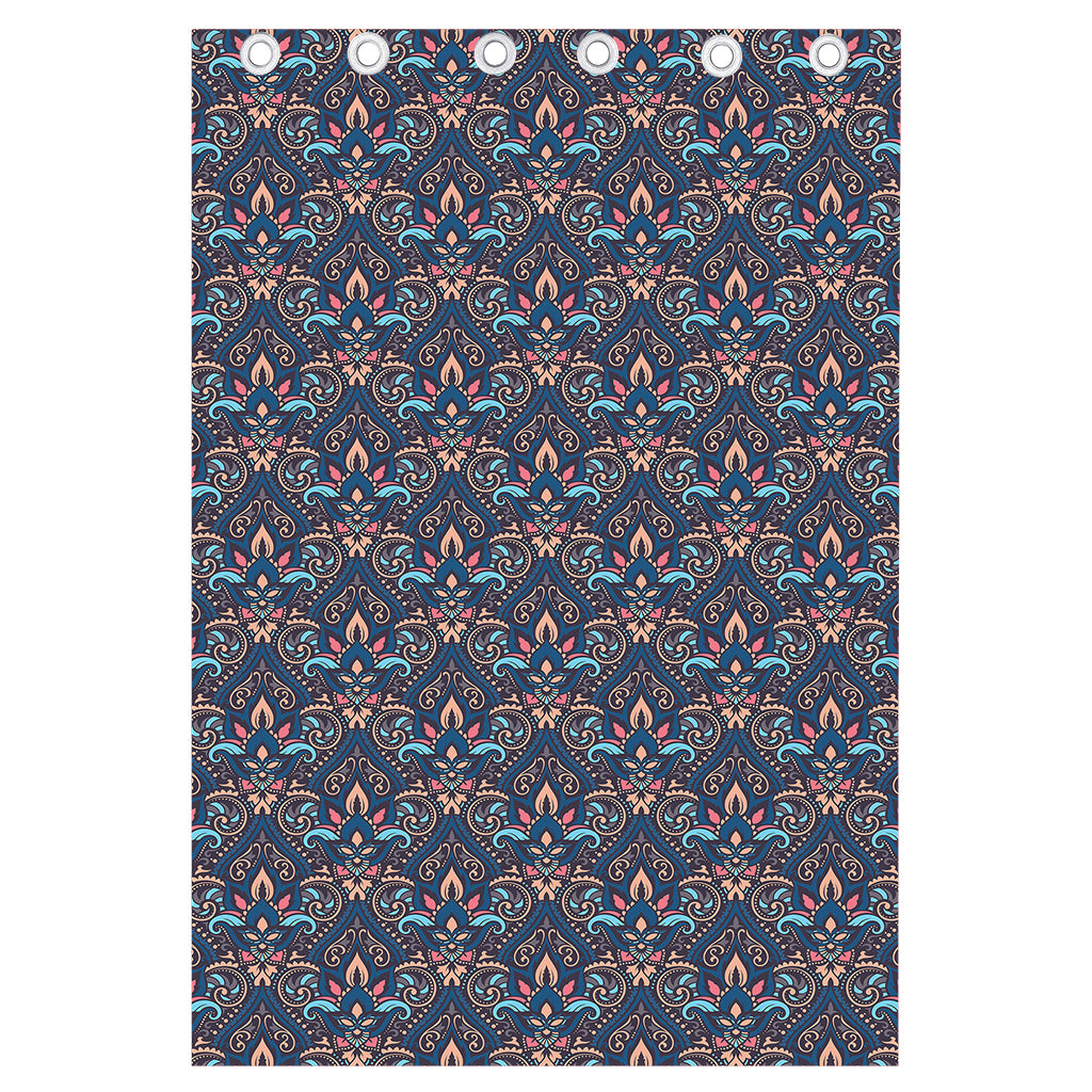Damask Boho Pattern Print Curtain