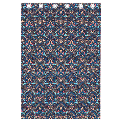 Damask Boho Pattern Print Curtain
