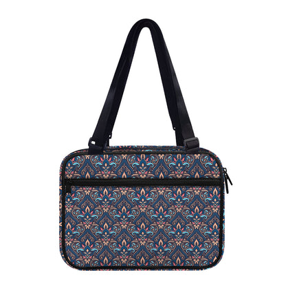 Damask Boho Pattern Print Double Strap Bible Bag