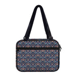 Damask Boho Pattern Print Double Strap Bible Bag