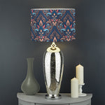 Damask Boho Pattern Print Drum Lamp Shade