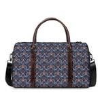 Damask Boho Pattern Print Duffle Bag