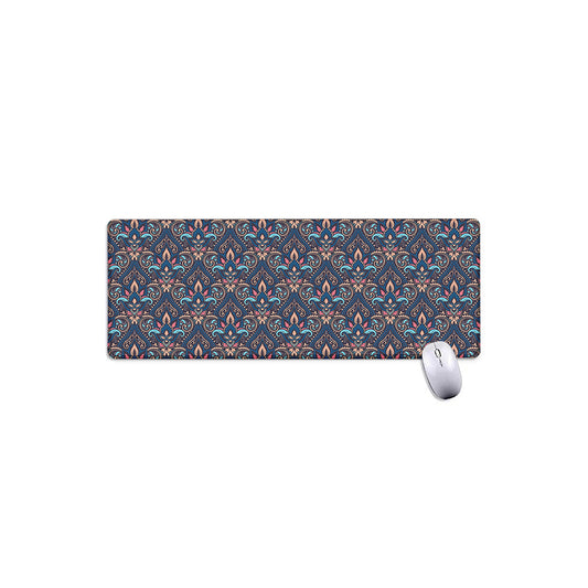 Damask Boho Pattern Print Extended Mouse Pad