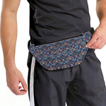 Damask Boho Pattern Print Fanny Pack