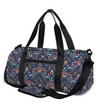 Damask Boho Pattern Print Gym Bag