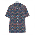 Damask Boho Pattern Print Hawaiian Shirt