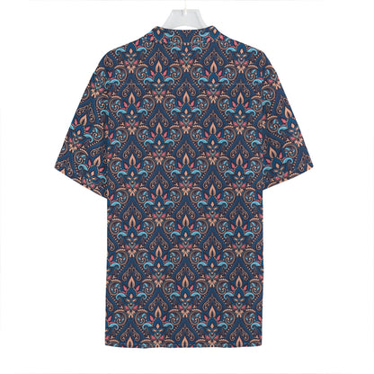 Damask Boho Pattern Print Hawaiian Shirt