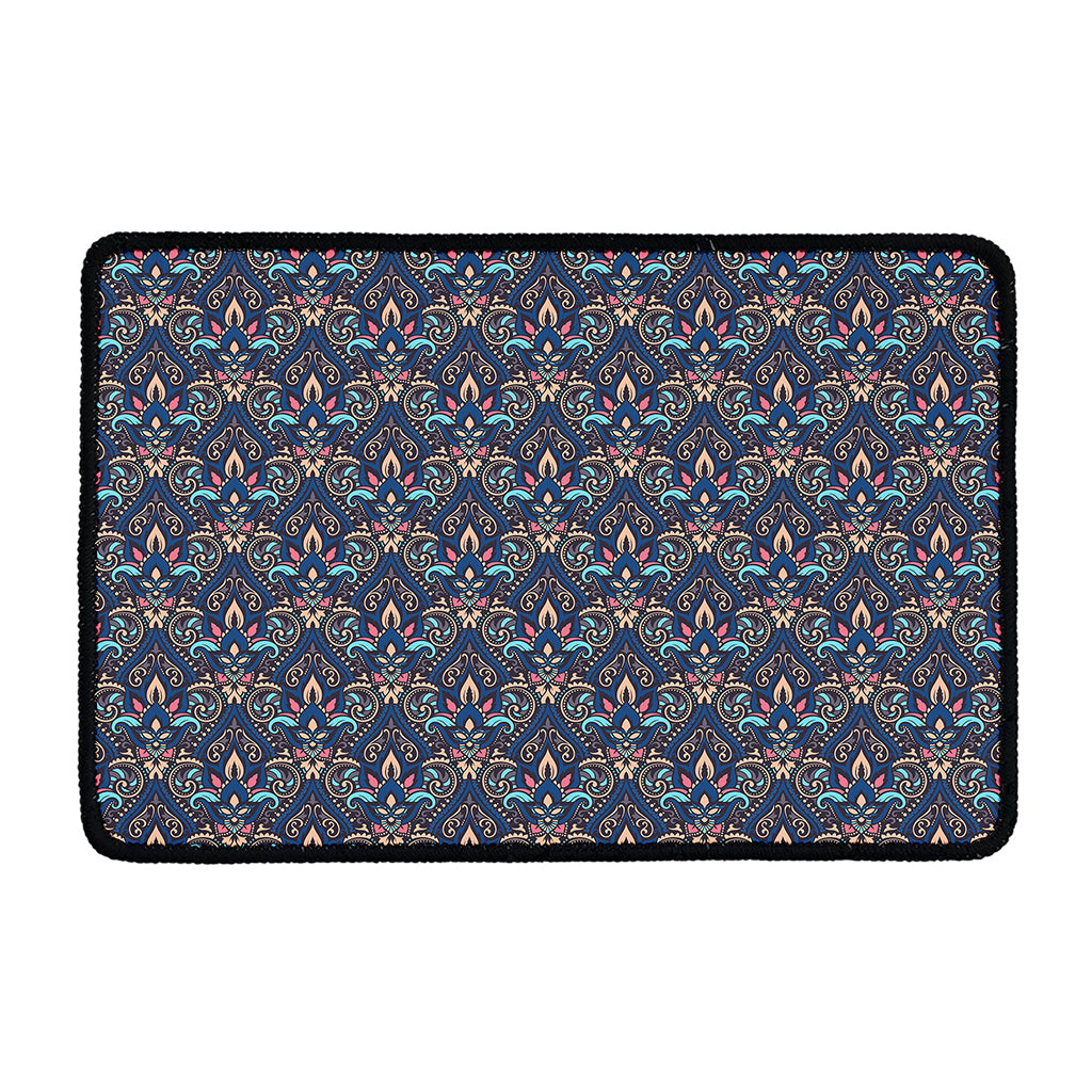 Damask Boho Pattern Print Kitchen Mat