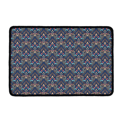 Damask Boho Pattern Print Kitchen Mat