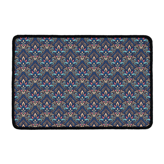 Damask Boho Pattern Print Kitchen Mat