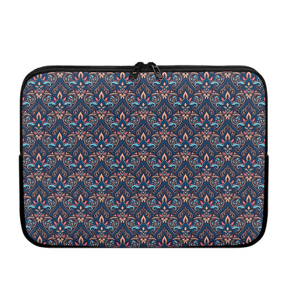 Damask Boho Pattern Print Laptop Sleeve