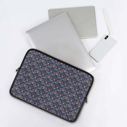 Damask Boho Pattern Print Laptop Sleeve