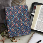 Damask Boho Pattern Print Leather Bible Cover