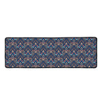 Damask Boho Pattern Print Long Kitchen Mat