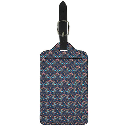 Damask Boho Pattern Print Luggage Tag