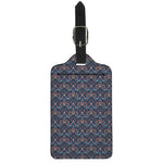 Damask Boho Pattern Print Luggage Tag