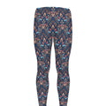 Damask Boho Pattern Print Men's Leggings