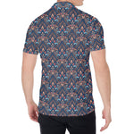 Damask Boho Pattern Print Men's Shirt