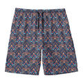 Damask Boho Pattern Print Men's Swim Trunks