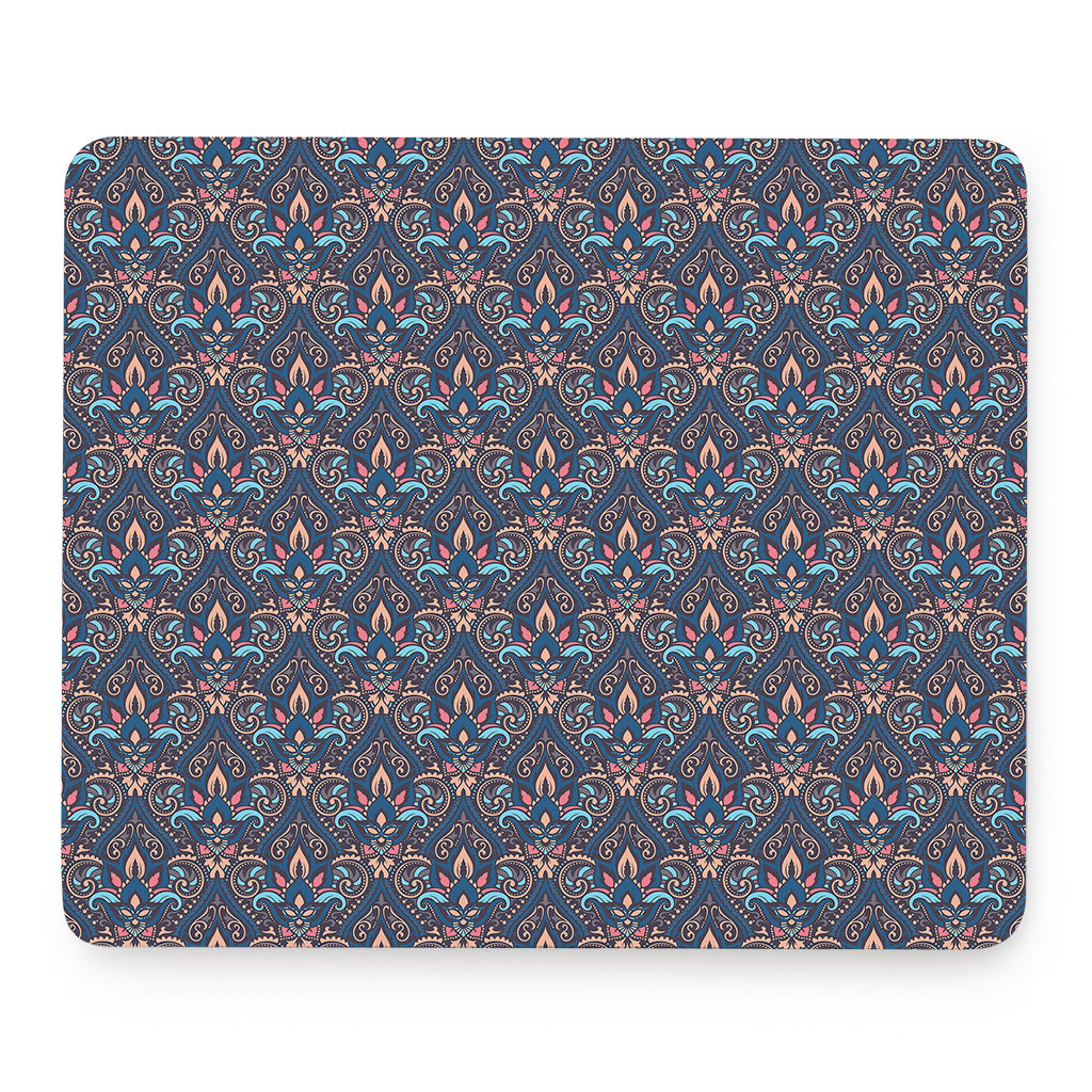 Damask Boho Pattern Print Mouse Pad
