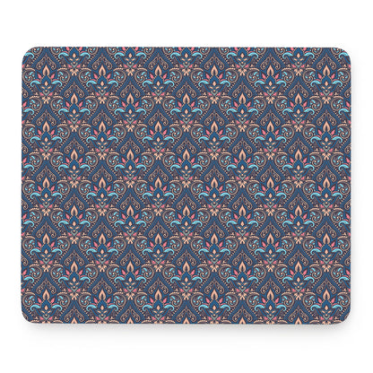 Damask Boho Pattern Print Mouse Pad