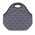Damask Boho Pattern Print Neoprene Lunch Bag