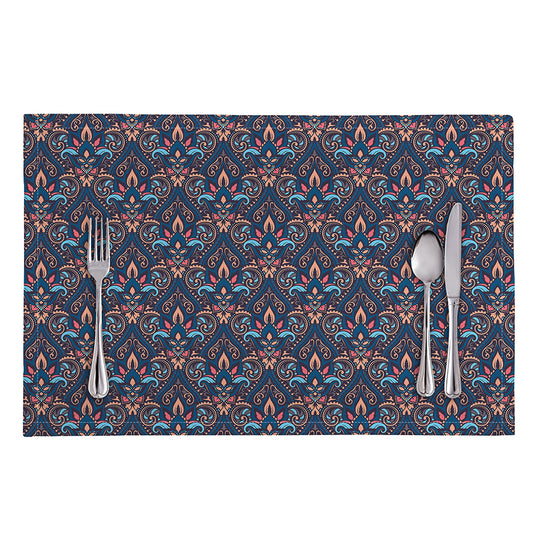 Damask Boho Pattern Print Placemat
