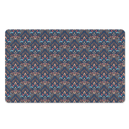 Damask Boho Pattern Print Polyester Doormat