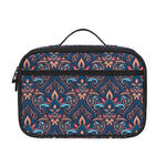 Damask Boho Pattern Print Portable Lunch Bag