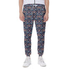 Damask Boho Pattern Print Scuba Joggers