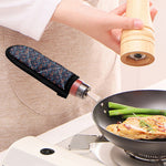 Damask Boho Pattern Print Skillet Handle Cover