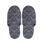 Damask Boho Pattern Print Slippers