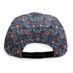 Damask Boho Pattern Print Snapback Cap