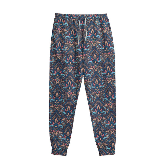 Damask Boho Pattern Print Sweatpants