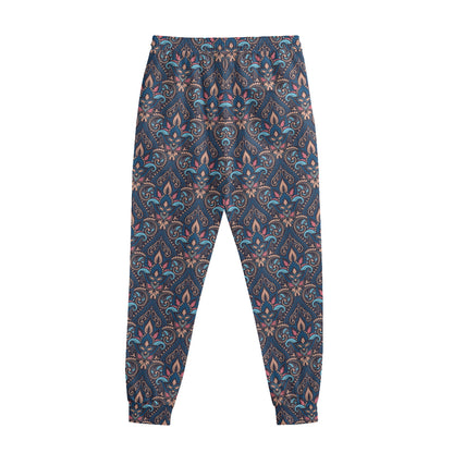Damask Boho Pattern Print Sweatpants